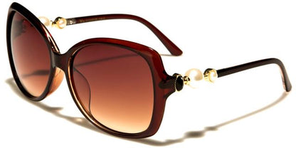 VG Oversized Retro Butterfly Vintage Sunglasses for women Brown Gold Brown Gradient Lens VG vg29156e