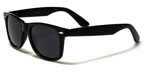 Designer Polarized Unisex Retro Classic Square Sunglasses BLACK Unbranded wf01pza