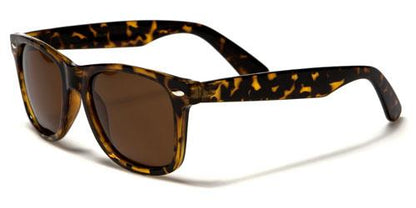 Designer Polarized Unisex Retro Classic Square Sunglasses BROWN Unbranded wf01pzd