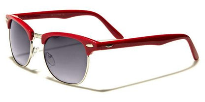 Women's Half Rim Classic Retro Sunglasses RED Unbranded wf13c