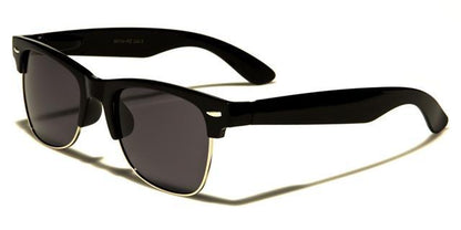 Unisex Polarized Designer Classic Retro Vintage Sunglasses Gloss Black Silver Smoke Lens Unbranded wf14-pzb_5492172b-736e-4ed8-9034-fab6f600461e