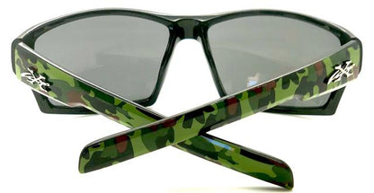 Xloop Sports Camouflage Wrap Around Sunglasses x-loop xl2467-camj