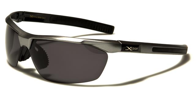 XLoop Polarised Sports Fishing and Driving Sunglasses Gunmetal Smoke Lens x-loop xl3606-pzb
