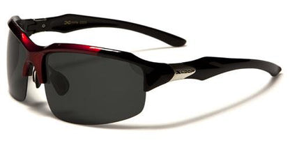 Xloop Polarized Sport Sunglasses Semi Rimless Fishing RED & BLACK x-loop xl459pzd
